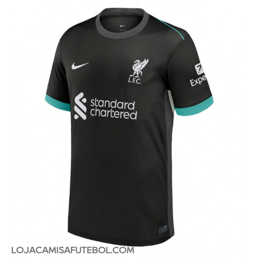 Camisa de Futebol Liverpool Equipamento Secundário 2024-25 Manga Curta